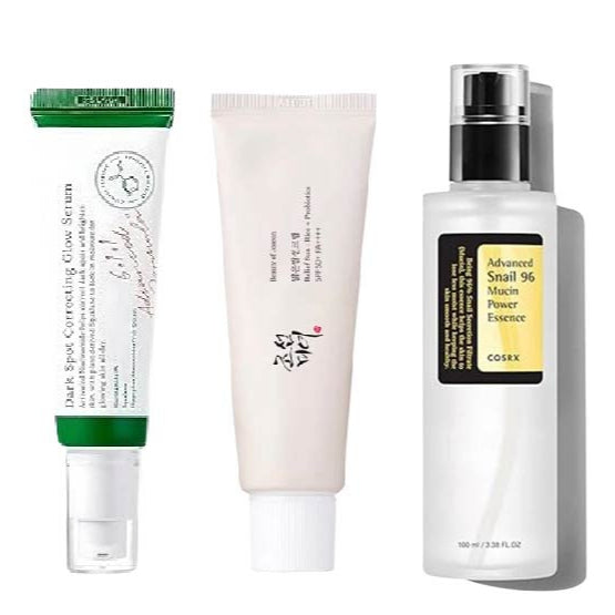 Complete Korean Skincare Pack for Bright, Clear & Protected Skin